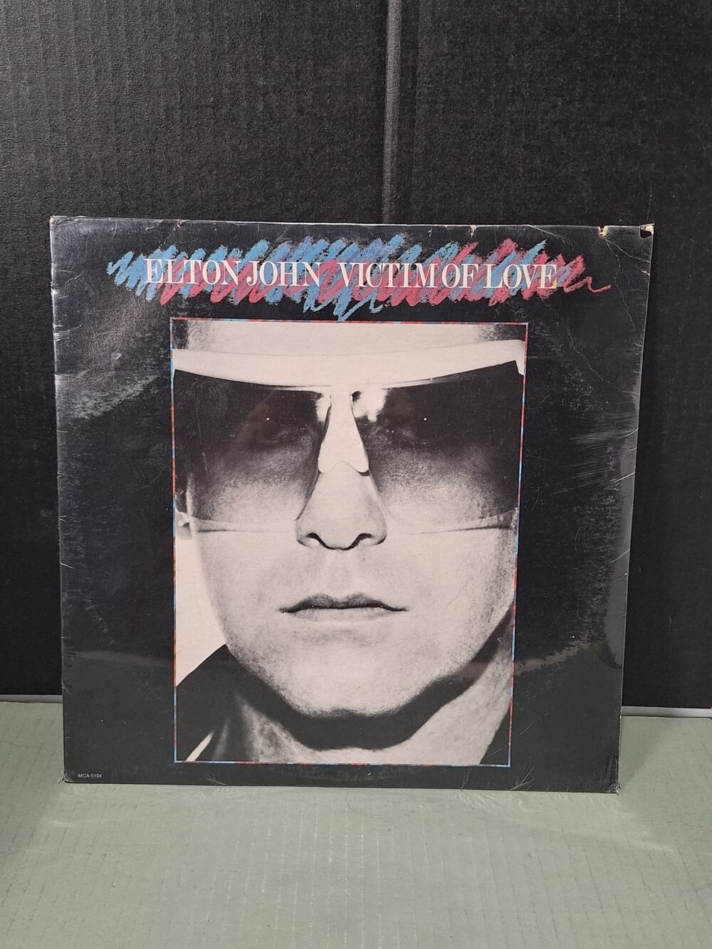 Elton John Victim of Love 1979 MCA-5104 Sealed Vinyl LP Cutout Original Pressing